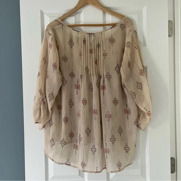 Torrid 3/4 Sleeve Blouse 2X - Picture 6 of 9